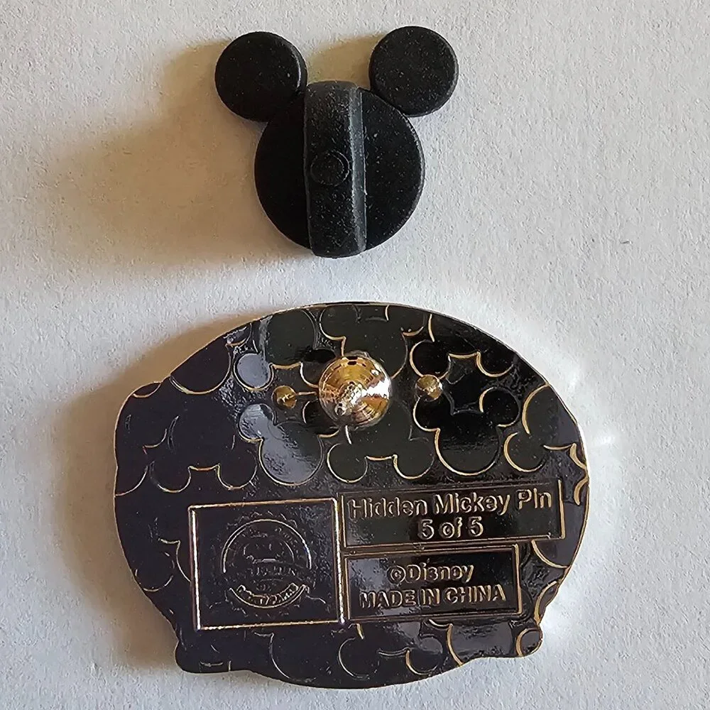 DISNEY Pin Trading ~ Best Friends ~ Jaq & Gus Gus ~ Hidden Mickey ~ 2019 ~ P03 - Picture 6 of 11